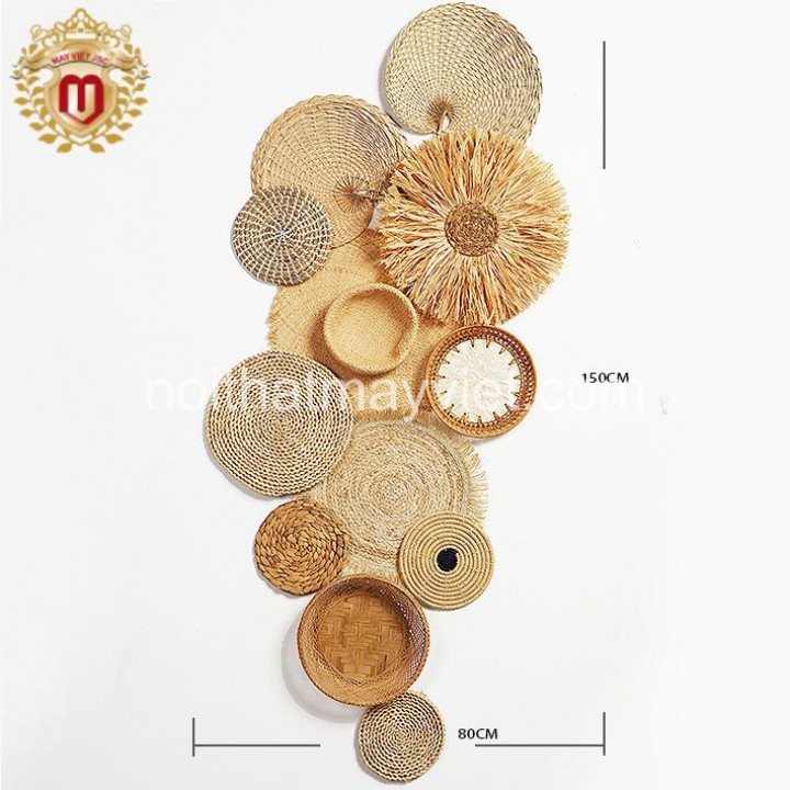 Đồ Trang Trí Mây Tre Tường MTT005